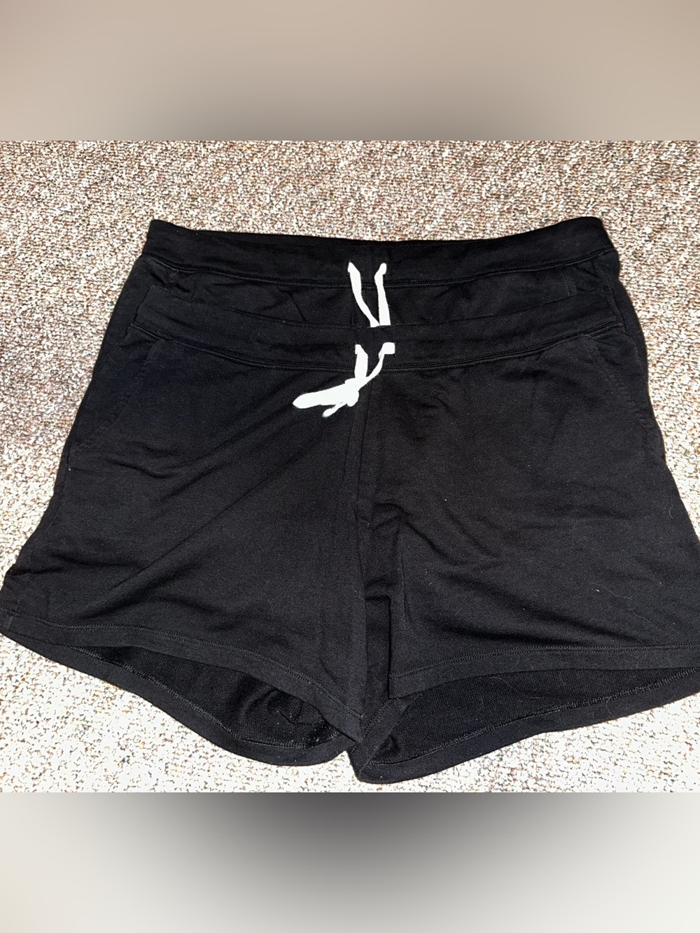 ✨ New Old Navy Black Shorts with Drawstring Size XL Set of 2!✨